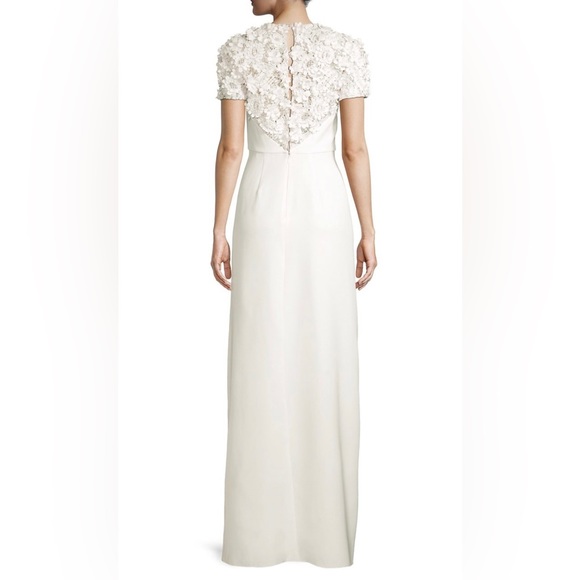 Sachin & Babi Marist Embellished Lace Column Gown - Picture 4 of 15